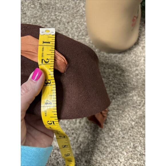 Early 1900’s Gage Brothers & Co Antique Tilt Hat Feathers Satin Velvet - Picture 16 of 16